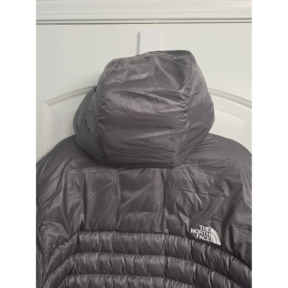 The North Face Mens 2025 - Classic Down Hooded Jacket - Smoked Pearl XL